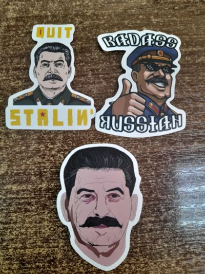 Лот: 25391569. Фото: 1. Наклейки Сталин. Интерьерные наклейки