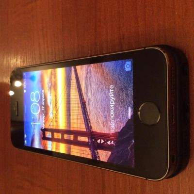 Лот: 3564672. Фото: 1. iPhone 5S A1530 Space Gray 32gb... Смартфоны