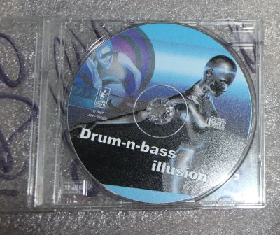 Лот: 23450954. Фото: 1. Drum-n-bass illusion CD MP3... Аудиозаписи