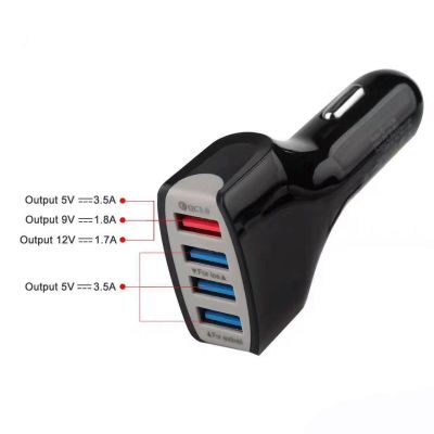 Лот: 16170852. Фото: 1. АЗУ USB x 4 3.5A YY-C008 QC 3... Зарядные устройства, блоки питания, адаптеры сетевые для смартфонов