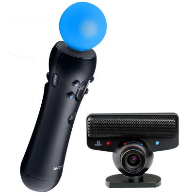 Лот: 12853174. Фото: 1. PS3 PS Move + PS Eye. Аксессуары для игровых приставок, консолей, геймпады