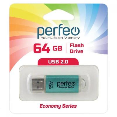 Лот: 24517924. Фото: 1. USB-флешка Perfeo Economy Series... USB-флеш карты