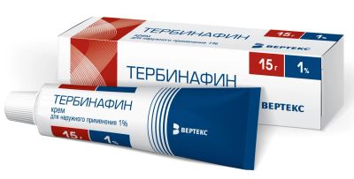 Лот: 23982566. Фото: 1. Тербинафин-Вертекс крем 1% 15г. Лекарства
