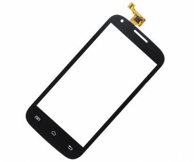 Лот: 12327513. Фото: 1. Сенсорный экран Fly IQ4406 Черный... Защитные стёкла, защитные плёнки