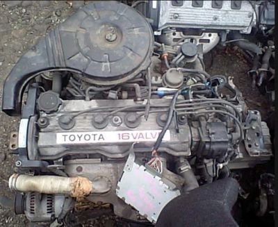 Лот: 7309065. Фото: 1. Продам ДВС 5AFE Toyota Карбюраторный. Двигатель и элементы двигателя