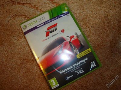 Лот: 2278557. Фото: 1. forza motorsport 4 новая лицензия. Игровые приставки, консоли