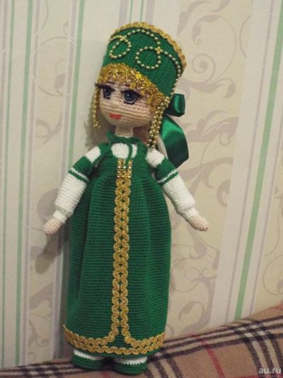 Лот: 17949070. Фото: 1. Кукла в национальном русском костюме. Авторские куклы, игрушки, поделки