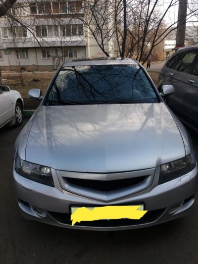 Лот: 12853997. Фото: 1. Accord 7 Бампер+решетка рестайлинг. Кузов