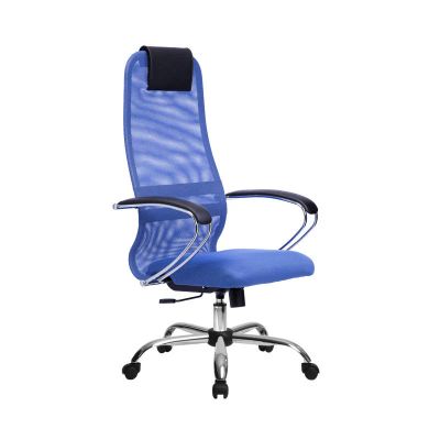 Лот: 20302856. Фото: 1. Кресло МЕТТА SU-BK131-8 (Синий... Стулья и кресла офисные