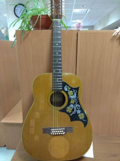 Лот: 14371022. Фото: 1. Японская гитара 12 струн. Гитары