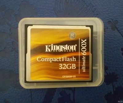 Лот: 13154276. Фото: 1. Compact Flash 32Gb. Другое (аксессуары, расходные материалы)