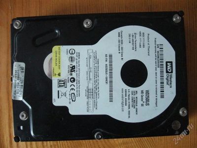 Лот: 1585535. Фото: 1. WD2500JS. Жёсткие диски (HDD)