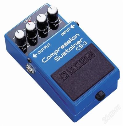 Лот: 2482787. Фото: 1. Boss compression-sustainer CS3. Гитарные эффекты и комбоусилители