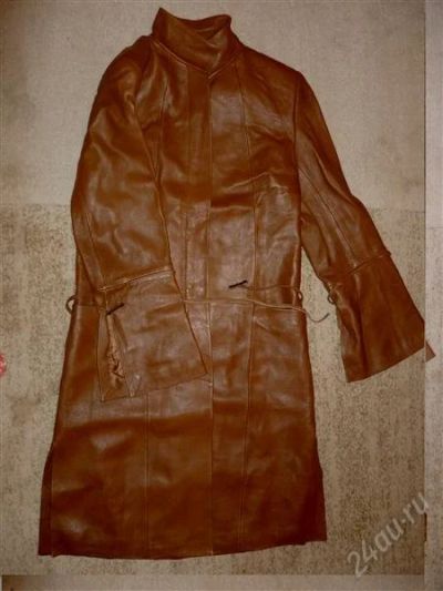 Лот: 2845505. Фото: 1. кожаный плащ. Верхняя одежда