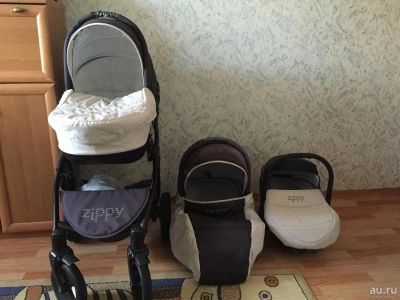 Лот: 8089771. Фото: 1. коляска детская ZIPPY 3 в одном. Коляски