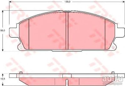 Лот: 13081811. Фото: 1. Колодки тормозные Nissan X-Trail. Тормозная система