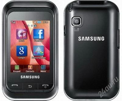 Лот: 2168235. Фото: 1. Samsung Champ C3300 black. Кнопочные мобильные телефоны
