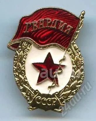 Лот: 20577701. Фото: 1. Знак Гвардия. Винт. СССР. Оригинал... Юбилейные