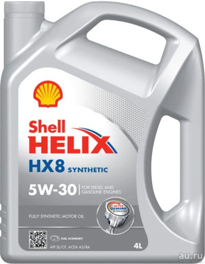 Лот: 10220561. Фото: 1. Shell Helix HX8 5W-30 4л. Масла, жидкости