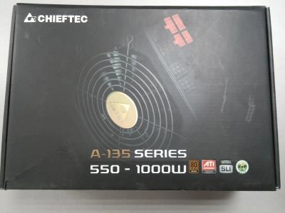 Лот: 5194226. Фото: 1. Блок питания 1000Вт Chieftec APS-1000C... Корпуса, блоки питания