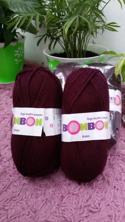 Лот: 7823926. Фото: 1. Bonbon 100% акрил 100 гр./130... Ткани, нитки, пряжа