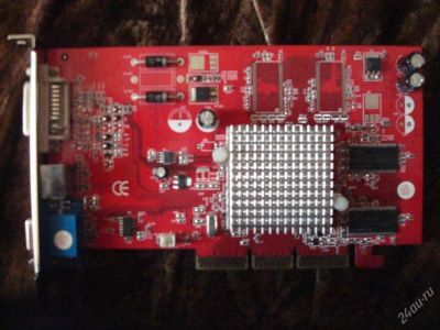 Лот: 112398. Фото: 1. ATI Radeon 9200 SE 128MB + диск... Видеокарты