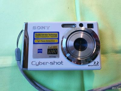 Лот: 15829925. Фото: 1. фотоаппарат цифровой Sony CYBER... Цифровые компактные