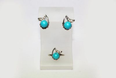 Лот: 8002163. Фото: 1. Гарнитур биpюза. Комплекты изделий