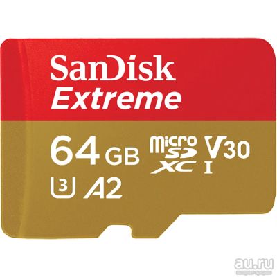 Лот: 5689314. Фото: 1. Карта памяти microSDXC SanDisk... Карты памяти