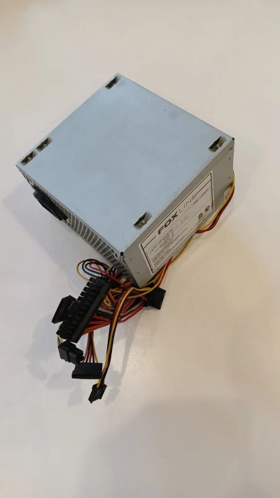 Лот: 25114505. Фото: 1. Блок питания FoXline ATX400PRS... Корпуса, блоки питания