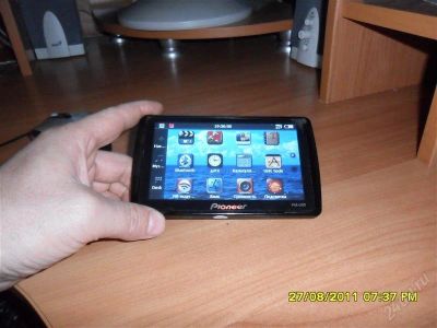 Лот: 1153647. Фото: 1. gps навигатор pioner pm-989обмен. GPS-навигаторы
