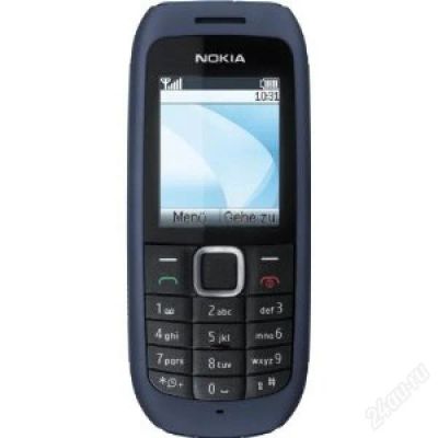 Лот: 1469137. Фото: 1. Nokia 1616 Blue. Кнопочные мобильные телефоны