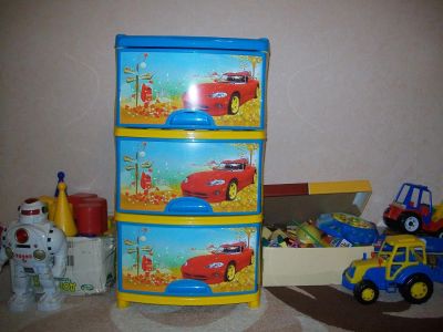 Лот: 3955722. Фото: 1. комод "Тачки". Другое (игрушки)