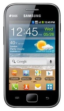 Лот: 3280993. Фото: 1. Samsung galaxy ace (белый). Смартфоны