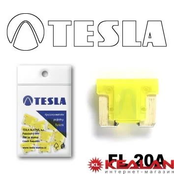 Лот: 9096768. Фото: 1. TESLA FL20 предохранитель плоского... Расходные материалы