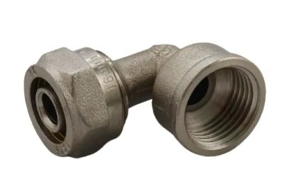 Лот: 21726545. Фото: 1. Уголок аксиальный Aqualink 16мм... Фитинги, подводка