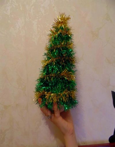 Лот: 3544301. Фото: 1. Елочка из мишуры :))будет отличным... Подарки на Новый год