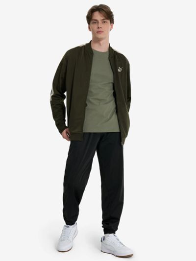 Лот: 23515599. Фото: 1. Костюм мужской PUMA, Зеленый. Спортивные костюмы