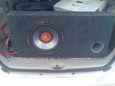 Лот: 370430. Фото: 1. Сабвуфер активный с усилителем... Сабвуферы