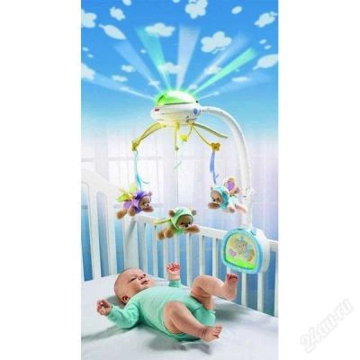 Лот: 2106630. Фото: 1. Мобиль "Мечты о бабочках" fisher-price. Для младенцев