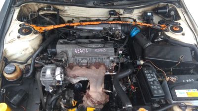 Лот: 15137702. Фото: 1. Toyota Vista sv30. Двигатель и элементы двигателя