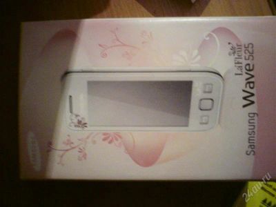 Лот: 1252267. Фото: 1. SAMSUNG WAVE 525 La Fleur. Кнопочные мобильные телефоны