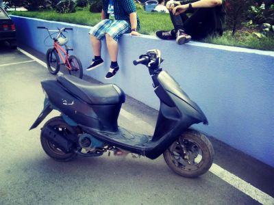 Лот: 4439719. Фото: 1. Мопед Suzuki Lets 2 обмен на BMX. Мотороллеры, мопеды