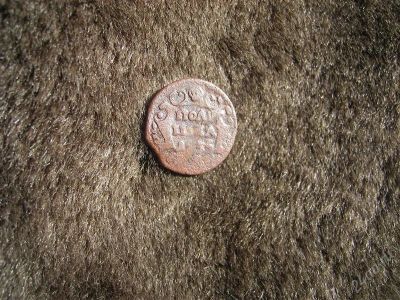 Лот: 860253. Фото: 1. Полушка 1735г. Россия и СССР 1917-1991 года