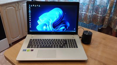 Лот: 25727572. Фото: 1. 17.3/Full HD\Asus N76VB/Core I7... Ноутбуки