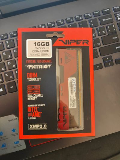 Лот: 25038853. Фото: 1. Patriot Viper Elite II [PVE2416G266C6K... Оперативная память