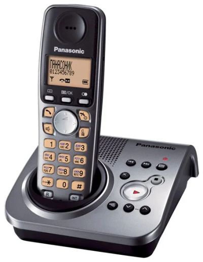 Лот: 7396713. Фото: 1. Телефон Panasonic KX-TG7225RU... DECT и радиотелефоны