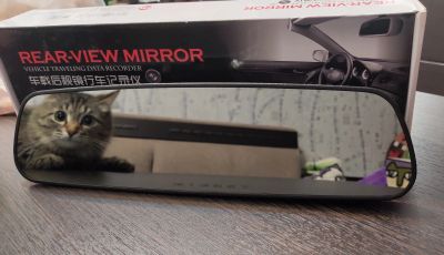 Лот: 15131031. Фото: 1. Видеорегистратор Rear-View Mirror. Видеорегистраторы,  радар-детекторы, системы парковки