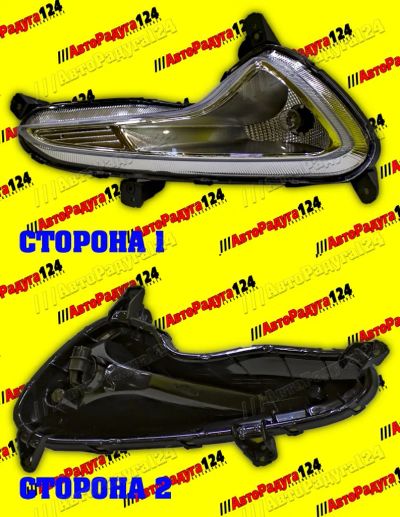 Лот: 18827421. Фото: 1. ПТФ Hyundai Solaris (2015-2017... Оптика и освещение