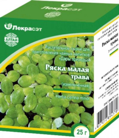 Лот: 7009097. Фото: 1. Ряска трава, 25г. Антисептики, защитные средства, медицинские маски